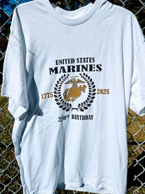 Shirt-250th Marine Birthday T Shirt